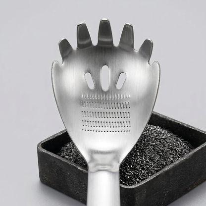 🥄Ultimate Multi-purpose Kitchen Spoon | Pro-Grade 304 Stainless Steel Grater, Masher, Pasta Server & More⭐