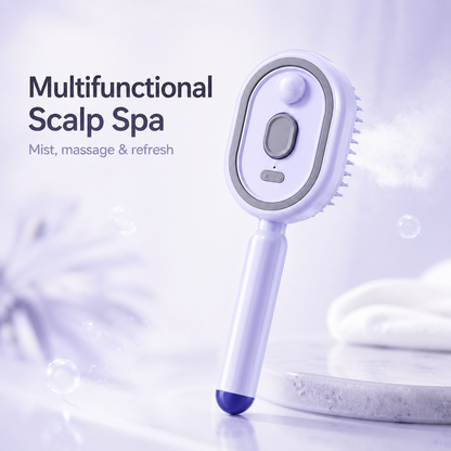 🔥Last Day 50% OFF🔥lorvryssa™ 3-IN-1 Electric Spray Air Cushion Massage Comb