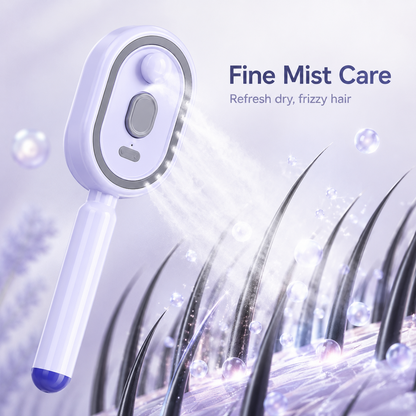 🔥Last Day 50% OFF🔥lorvryssa™ 3-IN-1 Electric Spray Air Cushion Massage Comb