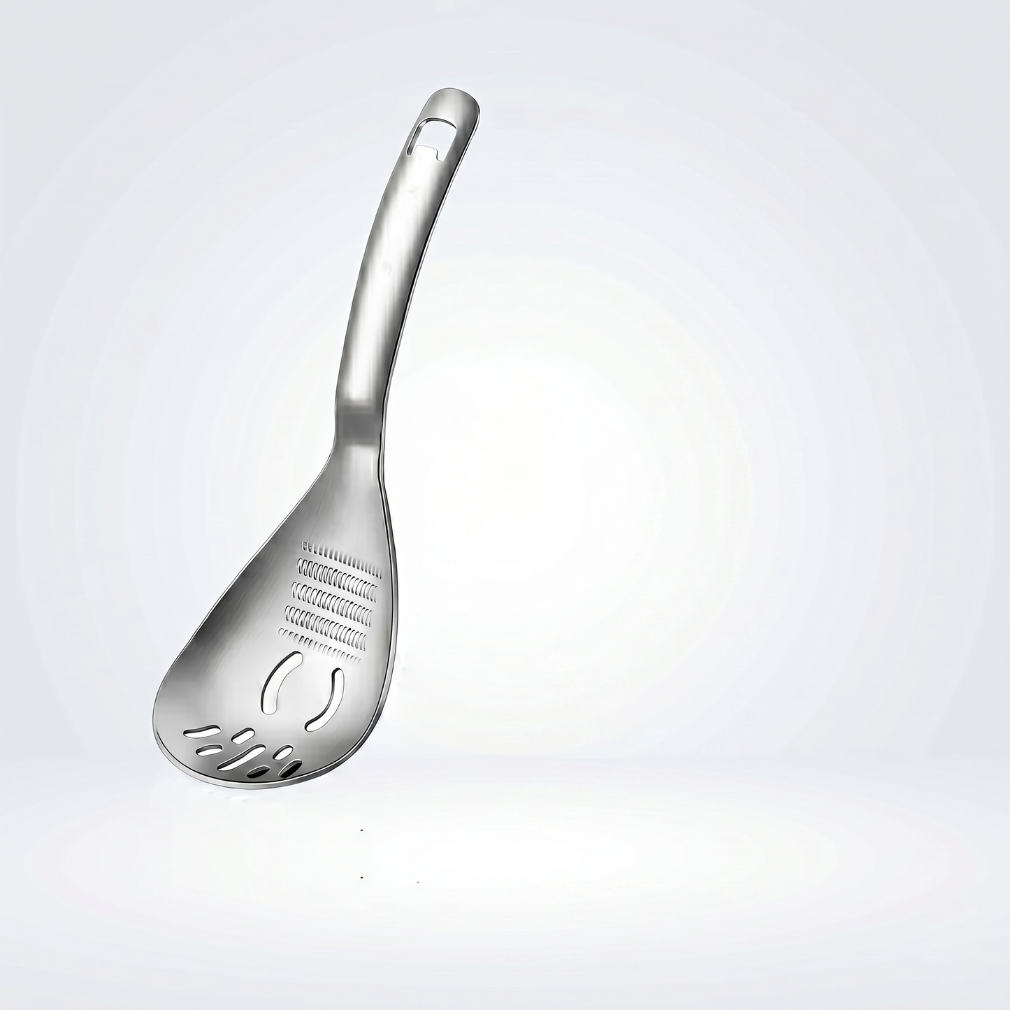 🥄Ultimate Multi-purpose Kitchen Spoon | Pro-Grade 304 Stainless Steel Grater, Masher, Pasta Server & More⭐