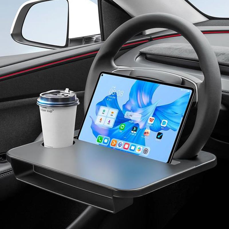 🔥Last Day 50% OFF🔥2-in-1 Steering Wheel Desk with Seat Gap Filler
