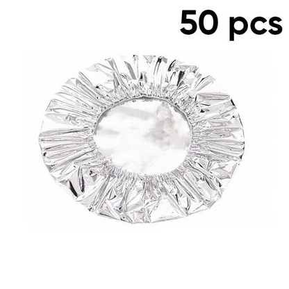 Food Container Aluminum Foil Heat-Retaining Cover(50 Pcs)