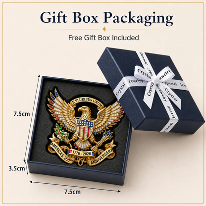 🔥🔥 Father's Day Special:US 250th Anniversary Brooch Pin（2222）