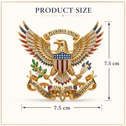 🔥🔥 Father's Day Special:US 250th Anniversary Brooch Pin（2222）