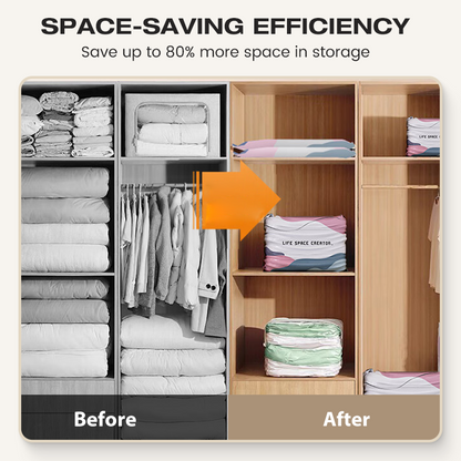 🔥Last day 50% OFF Buy 1 Get 1 Free🔥No-Pump 3D Vacuum Storage Bags💨